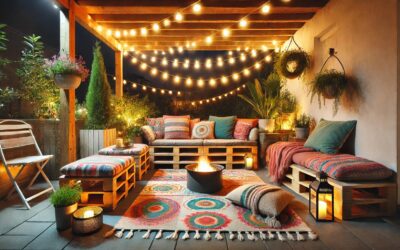 Budget-Friendly Nighttime Patio Ideas