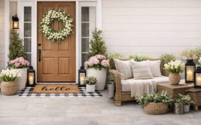 Spring Front Porch Decor Ideas That Make Your Home Feel Instantly Welcoming